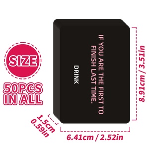 Juego de Cartas Interactivo para <span class=keywords><strong>Parejas</strong></span>, 50 <span class=keywords><strong>Preguntas</strong></span> y Respuestas Divertidas con Temática de Citas, Personalizable, en Caja de Color, para Mejorar la Relación - Product Image 3