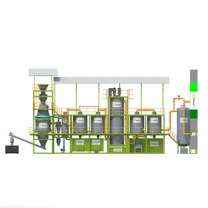 Estructura del marco del sistema de generación de energía de cáscara de coco Biowatt 500 Sistema de planta de energía de biomasa Equipo industrial - Product Image 6