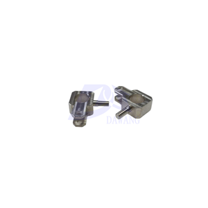 Custom CNC Swiss Machined Brass Electrical Terminal Battery Contact Spring Probe Connector - Product Image 1