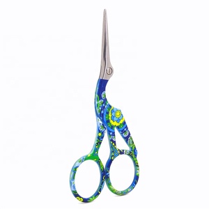 Forbici per uccelli <span class=keywords><strong>Stork</strong></span> a punta affilata in acciaio inossidabile 13 colori forbici per cucire forbici per unghie per cuticole - Product Image 6