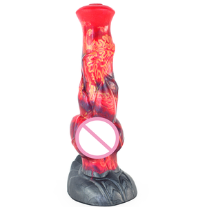 Dildo de Silicona Suave y Cómodo, Agradable al Tacto, en Color Nuevo de Dragón de Fuego, Gran Venta - Product Image 4
