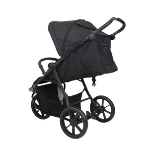 <span class=keywords><strong>Poussette</strong></span> compacte en métal pour bébé avec 3 roues, design <span class=keywords><strong>pliable</strong></span>, multifonctionnelle pour une utilisation en intérieur/extérieur - Product Image 3