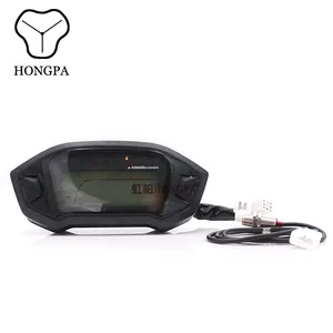 Motorcycle Spare Parts Digital Rpm Meter Motorcycle Digital Lcd Display Speedometer Tachometer