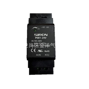 Alimentation électrique industrielle sur rail DIN Siron P081-24V 24V 500mA AC/DC - Product Image 1