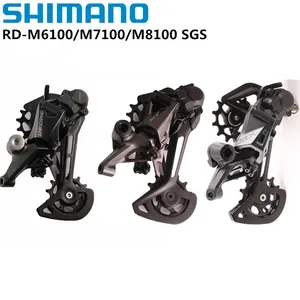 SHIMANO DEORE XT M8100 M8120 SLX M7100 M7120 Deore M6100 SGS 12s长笼后拨链器山地自行车SGS MTB拨链器