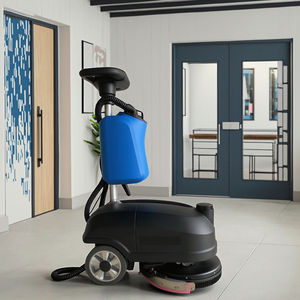 スクラバー洗浄機商業用小型バッテリー床電気洗浄機 - Product Image 1