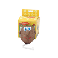 Creative plante verte herbe tête poupée bureau mini plante en pot dessin animé bureau herbe plantation cadeau d'observation pour enfants