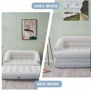 Sofá Cama Inflable, Colchón de Aire para Acampar, Sofá de Aire para Acampar al Aire Libre, Sofá Cama Extraíble con Material de Flocado - Product Image 5