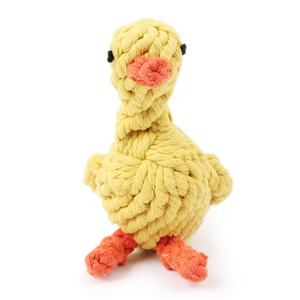 Alta Qualidade Algodã<span class=keywords><strong>o</strong></span> Corda Mastigar Mordida Resistente Dentes Limpeza Outros Pet <span class=keywords><strong>Dog</strong></span> Toy Duck - Product Image 3