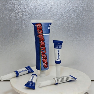 กาวซุปเปอร์กลูบรรจุภัณฑ์หลอดอลูมิเนียมขายตรงจากโรงงาน สำหรับยึดติดแน่น แห้งเร็ว - Product Image 2