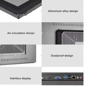 15in Industrial Emb PPC W/10-Pt Cap Touch Scr New <b>USB</b>/HD/<b>VGA</b> 4 Bus LCD Scrs - Product Image 3