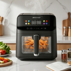 Friggitrice ad Aria Smart da 6,5L con Finestra Visibile e Controllo Digitale, Serbatoio Olio Antiaderente Rimovibile - Elettrodomestico da Cucina Moderno - Offerta Speciale - Product Image 6