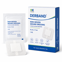 Apósito Adhesivo Estéril No Tejido para Heridas 6x7cm, Fabricante OEM de Marca Privada