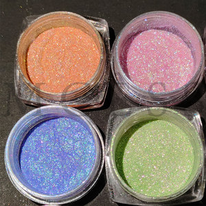 Campioni gratuiti di <span class=keywords><strong>colore</strong></span> variabile ottica inchiostro <span class=keywords><strong>rame</strong></span> al verde camaleonte pigmento in polvere pastello Multi cromes - Product Image 4