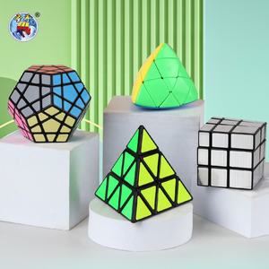 Cube magique Sengso 3*3*3, série de formes spéciales, Mega <span class=keywords><strong>Minx</strong></span> Cube, puzzle, noir, jouets éducatifs de vitesse - Product Image 4