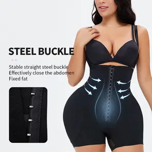 Donne a vita alta corsetto dimagrante Hip Pads donna Tummy Control intimo imbottito Butt Lifter mutandine per il corpo Shapewear