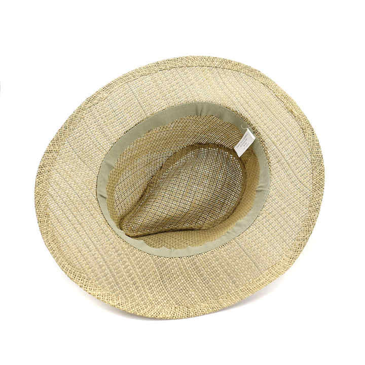 Wholesale Cheap Promotional Straw Golf Hats Outdoor Sport Panama Straw Hat