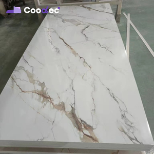 1220*2440 UV PVC tấm đá cẩm thạch thay thế tấm PVC UV tấm đá cẩm thạch trong nhà trang trí nội thất tấm chống thấm nước - Product Image 2