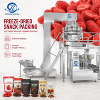 Rundvlees jerky koffiebonen biltong hondenvoer gevriesdroogd fruit aardbei voorgemaakte zakjes doypack verpakkingsmachine
