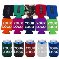 Enfriador de Latas Magnético Personalizado con Logotipo, 12 oz, Aislante de Neopreno para Botellas de Cerveza