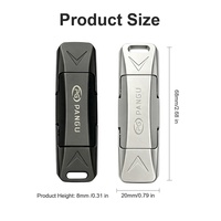 Pendrive OTG Tipo C al por Mayor, 128GB 256GB 512GB 1TB, USB 3.2 Gen2, Velocidad de hasta 500MB/s, Memoria USB