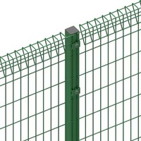 Clôture de sécurité en treillis métallique Brc populaire, treillis métallique Brc, 65 panneaux, fer léger, clôture électrique, panneau de clôture de jardin