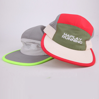 Gorra Deportiva Impermeable con Orificios Cortados a Láser, Logotipo Personalizado, Gorra de Poliéster de Alto Rendimiento, Gorra de 5 Paneles para Golf y Campamento