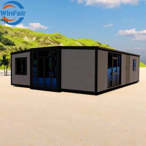 Casa Contenedor Plegable Prefabricada de 30 Pies Expandible con Baño, Precio Competitivo WinFair, para <span class=keywords><strong>Bungalow</strong></span> en la Playa, Polonia - Product Image 3