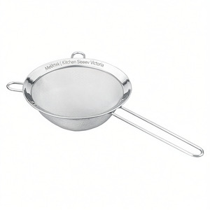 Metaltex Kitchen Sieve Victoria 6 Pack Stainless Steel Fine Mesh <b>Strainer</b> For Cooking Baking - Product Image 2