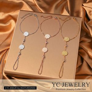 Chaîne de main octogonale avec calligraphie <span class=keywords><strong>arabe</strong></span>, bracelet et bague, en acier inoxydable 316L, chaîne esclave, harnais de main bohème, bijoux en gros - Product Image 1