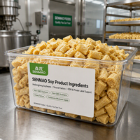 Senmao Factory Price 3KG Asian Style Soy Tofu Dices Restaurants Catering Hot Pot Soup and Foodservice Supply Bean Cubes