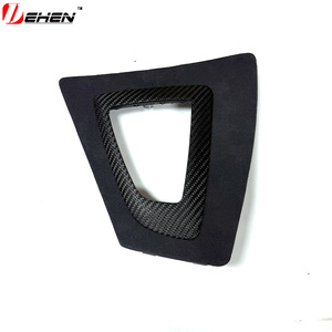 BMW F20 F21 F22 F23 M 퍼포먼스 1 2 시리즈용 알칸타라 부츠 카본 파이버 내장 액세서리가 포함된 3피스 주차 브레이크 핸들 - Product Image 6