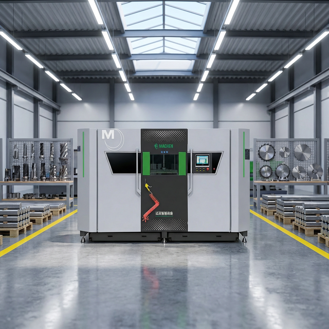 High-Accuracy 5+2end CNC Milling Machine Automatic Vertical Machining Center for Aluminum Profile Doors and Windows