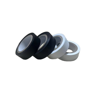 Черная 0,13 мм самоклеящаяся электрическая печатная низкая цена ПВХ изоляционная лента хорошего качества - Product Image 3