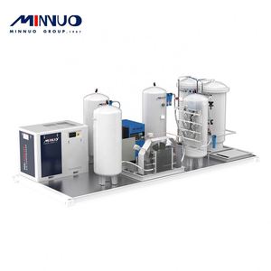 Superventas 99.99% Generador de nitrógeno en contenedor de alta pureza Máquina de gas PSA confiable con componentes de núcleo PLC - Product Image 1