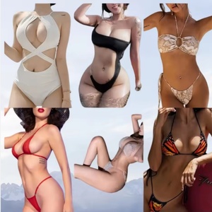 Vente en gros de bikinis sexy et érotiques d'occasion, robes de plage tendance, sacs de vêtements d'occasion, maillots de bain pour adultes - Product Image 1
