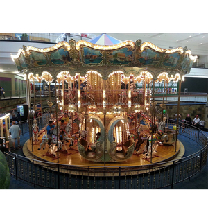 Carrusel de Dos Pisos de Fácil Montaje - Equipo de Entretenimiento Comercial para Eventos de Carnaval - Product Image 4