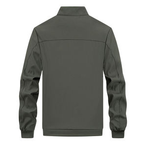 Chaqueta cortavientos holgada para hombre, estilo casual de negocios, transpirable, cómoda, nueva, para primavera, para hombres de mediana edad y mayores. - Product Image 5