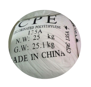 CPE nhựa CPE 135A Clo hóa polyethylene nhựa tác động modifier <span class=keywords><strong>PVC</strong></span> phụ gia - Product Image 1