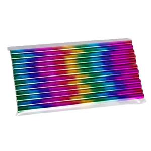 Crayons de couleur personnalisés OEM, marque personnalisée, crayons de dessin colorés, <span class=keywords><strong>4</strong></span> <span class=keywords><strong>couleurs</strong></span>, crayons en bois, cœur arc-en-ciel, crayons de couleur - Product Image 2