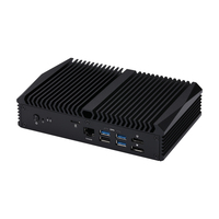 Mini PC Qotom Q10932H6-S13 Core i3-N305 Compatible con RAM D5 con 2 LAN de 10G, 4 LAN de 2.5G, 8 Núcleos, Computadora Barebone