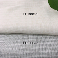 Rideaux en polyester blanc IFR de qualité supérieure, personnalisables en gros, tissu transparent