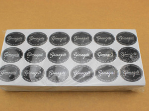 Étiquettes <span class=keywords><strong>de</strong></span> bonbons en papier gaufré personnalisé en feuille d'argent en rouleaux, étiquettes d'emballage en papier rose estampillé en feuille d'argent pour l'utilisation <span class=keywords><strong>de</strong></span> bonbons - Product Image 4