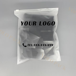 CPE Matte T-Shirt Du Lịch Hành Lý May Nắp Kéo Chống Bụi Có Thể In Logo Nhựa Trượt Dây Kéo Túi - Product Image 4