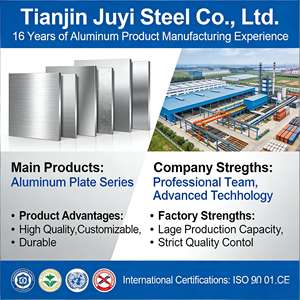 Lámina <span class=keywords><strong>de</strong></span> Aluminio Lisa 5052 5083 6061 6063 T3 T6 H112 H14 H18 H24 ASTM B209, Placa <span class=keywords><strong>de</strong></span> Aluminio <span class=keywords><strong>de</strong></span> Alta Resistencia Tratada Térmicamente, Tamaño Personalizado - Product Image 2