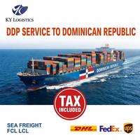 Agent maritime pour les services logistiques en République Dominicaine, transitaire Chine vers La Romana, fret maritime et aérien LCL FCL, meilleurs services de transport de marchandises