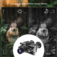 Dispositif de vision nocturne numérique 4K, zoom 600 m, portée infrarouge, objectif 25 mm, télescope numérique monté sur casque, camping, chasse, randonnée
