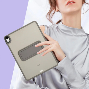 เคส <span class=keywords><strong>iPad</strong></span> รุ่นที่ <span class=keywords><strong>5</strong></span>/6/7/8/9, <span class=keywords><strong>Air</strong></span> 4/<span class=keywords><strong>5</strong></span>/6/7/8/9/10/11, A16 รุ่นที่ 11 ปี 2025, Pro11 รุ่นที่ 10, Mini 4/<span class=keywords><strong>5</strong></span>/6/7  แบบ PC+TPU พร้อมขาตั้ง  แบบขึ้นรูปเฉพาะ - Product Image 6