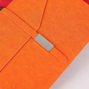 High Quality <b>A5</b> Leather Diary Work Writing Buckle <b>Notepad</b> Customizable Journal Notebooks - Product Image 5