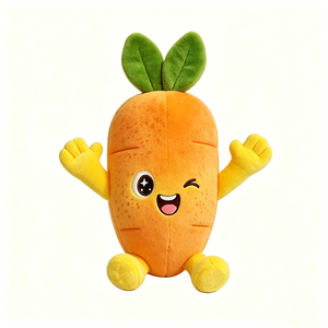 Lindo Peluche de Aguacate, Juguete de Peluche Suave para Niños, Regalo de Cumpleaños Unisex, 8.5 Pulgadas, Verde con Tallo y Hojas Marrones - Product Image 2